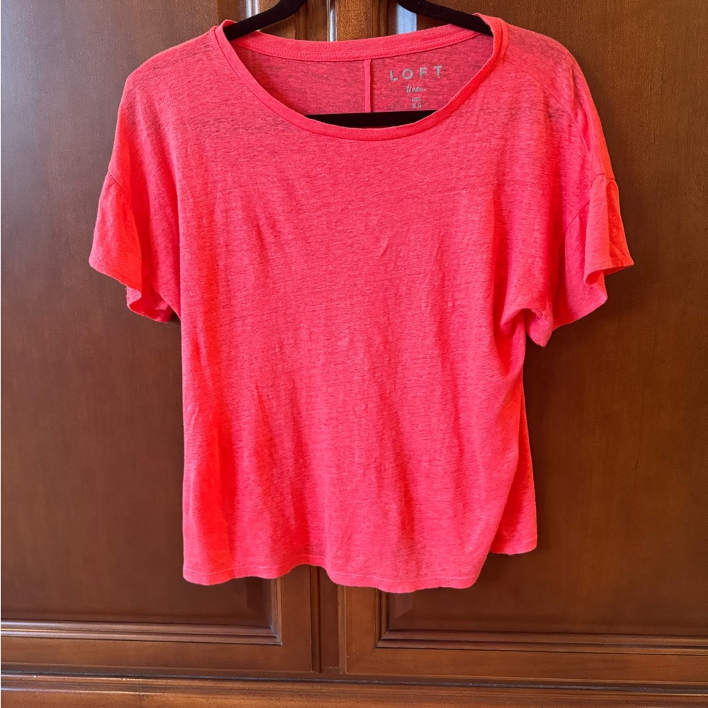 LOFT women’s top coral